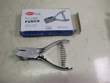 Allwin PVC Card Punch 3x15mm ID Card Slot Punching Tool New in Box
