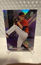 2019 Bowman Platinum -Top Prospects Liam Jenkins 50 Purple Foil /250 (RC)