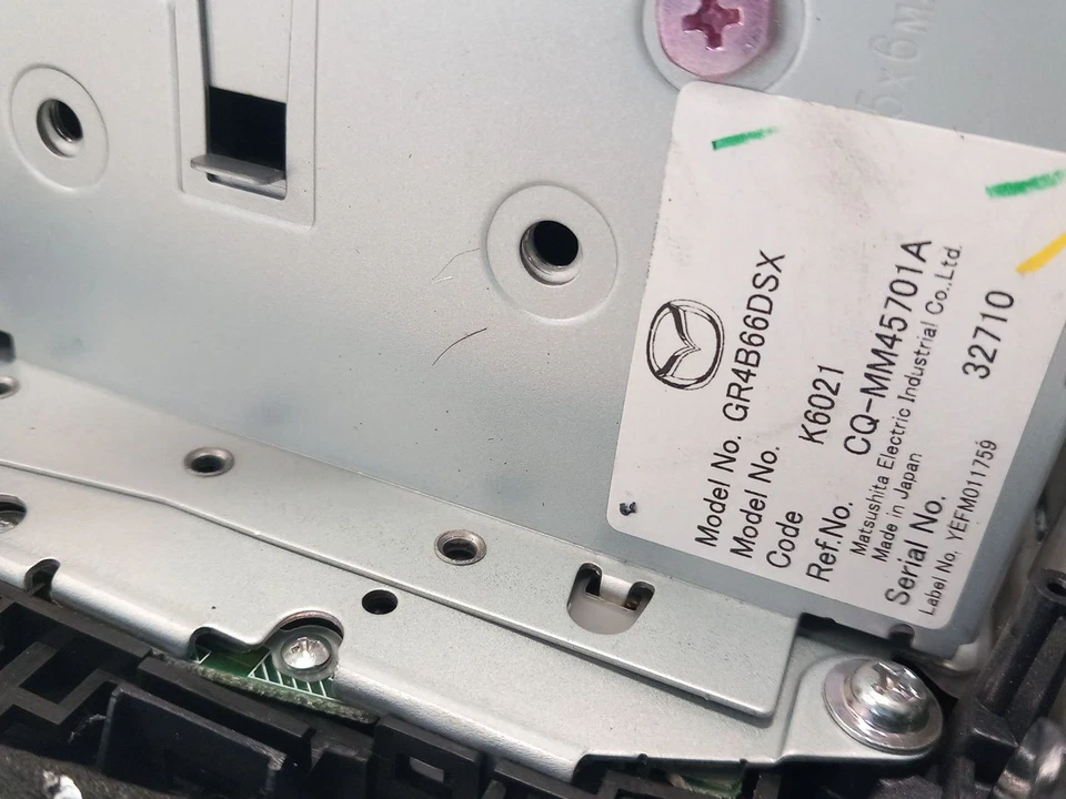 GR4B66DSX AUDIOSYSTEM / RADIO-CD / 2422357 FÜR MAZDA 6 BERLINA GG 2.0 CRTD 143 - Bild 4 von 4