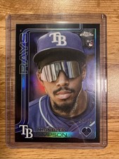 2025 Topps Chrome - Black Refractor #2/10 Chandler Simpson - Image variation