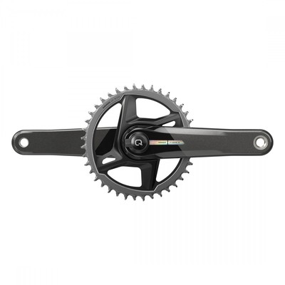 Force 1x AXS D2 Power Meter Spindle 172.5 DUB | Lightweight, Waterproof Bike