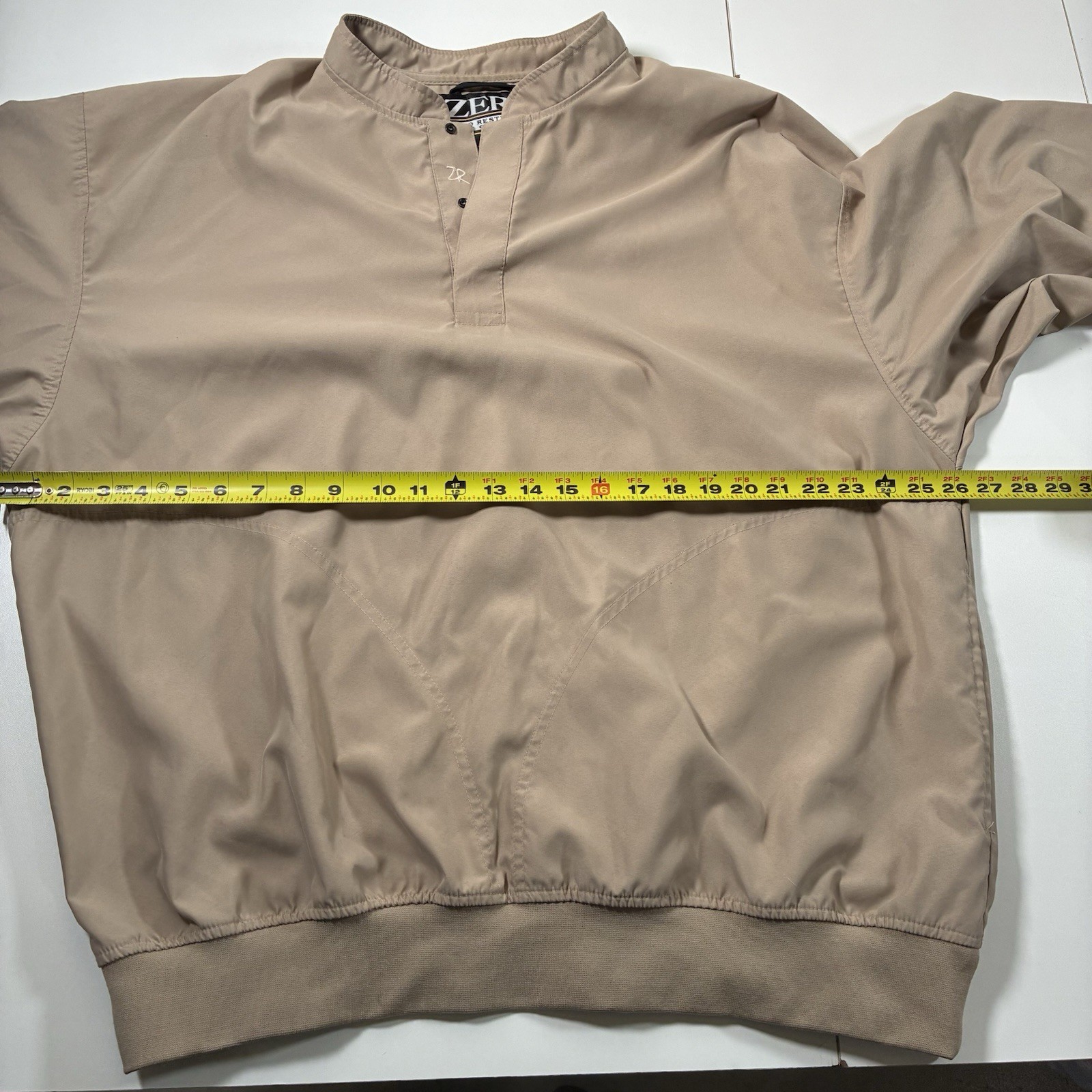 Zero Restriction Pullover XL Windbreaker Golf Jac… - image 8