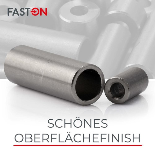 Distanzhülsen Edelstahl A2 Distanzhülse Distanzhalter Abstandshalter Stahlrohr - Bild 5 von 47