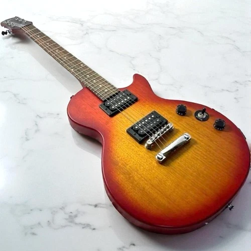 Epiphonee Single-Cut Vintage Edition Satin Heritage Cherry Electric Guitar with