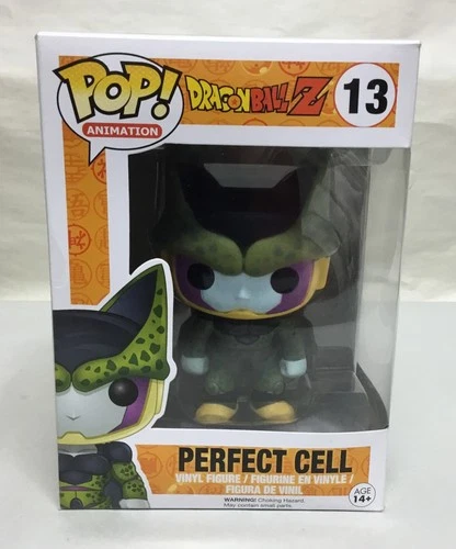 Funko Pop! - Dragon Ball Z - Perfect Cell Vinyl Figure #14 - W/Pop Protector