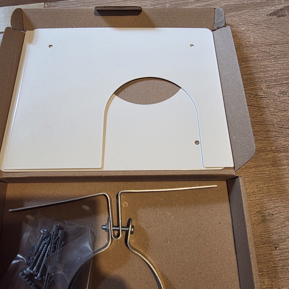 Boiler Vertical Flue Ceiling Plate with Clamp Fits all 100mm flue | eBay UK