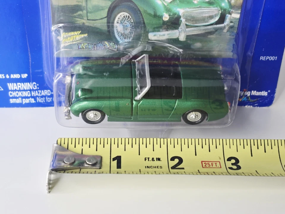 Johnny Lightning - British Invasion - 1958 Austin Healey Sprite - 1:64 Diecast - Image 2 of 4