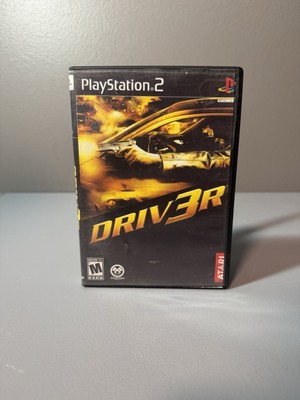 Driv3r Driver 3 (Sony PlayStation 2, PS2) No Manual Tested Works Fast Ship