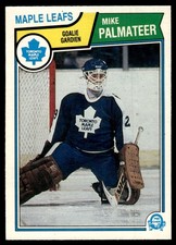 1983-84 O-Pee-Chee Mike Palmateer Toronto Maple Leafs #338