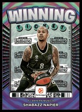 SHABAZZ NAPIER 2025-26 Panini Contenders EuroLeague Winning Ticket #21