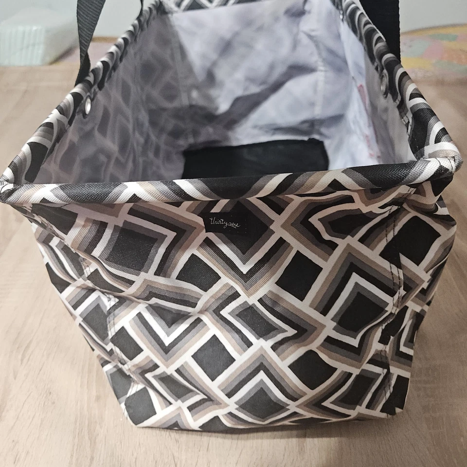 Thirty-One 实用托特包大号 I Love Thirty-One 刺绣储物袋 — 第 3/4 张图片