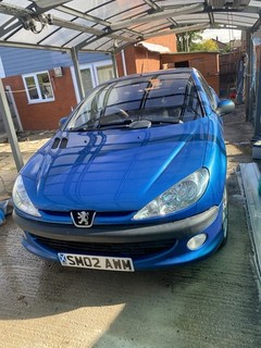 Peugeot 206 Convertible 2.0 Petrol 2002