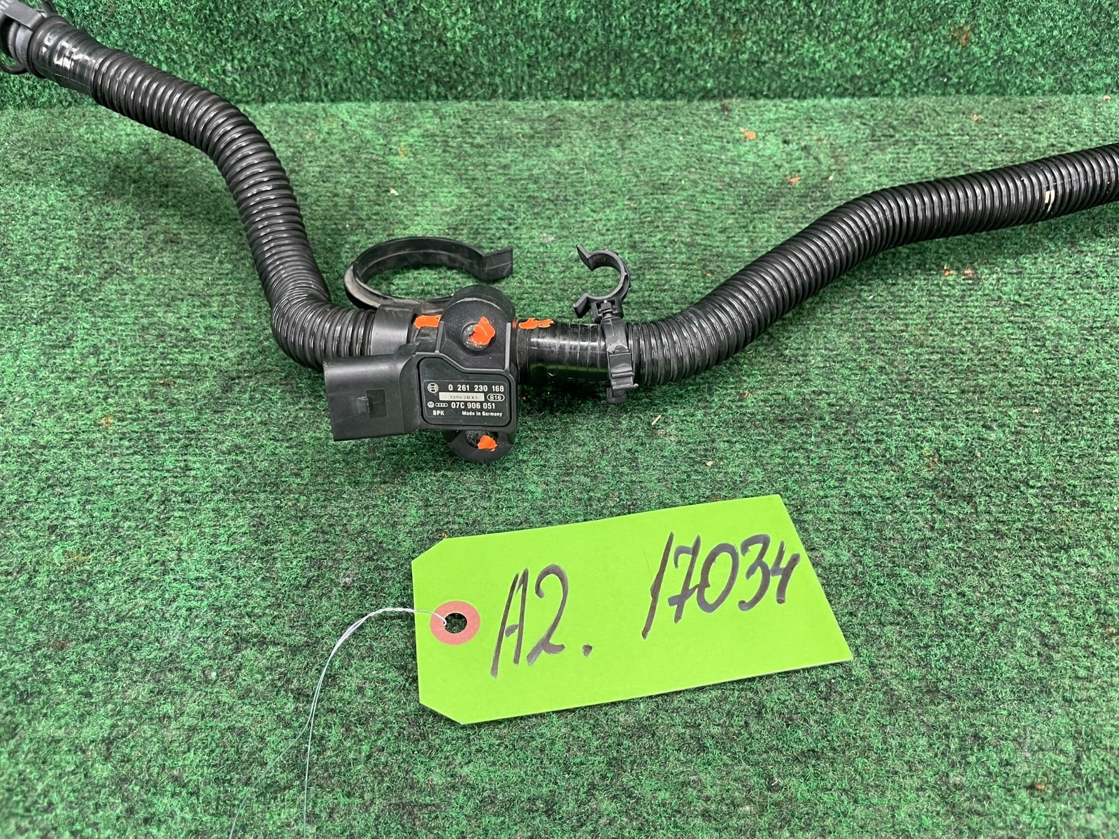 🛑 03-19 Bentley Continental GT GTC 6.0L Secondary Air Smog Pump Hose Pipe OEM