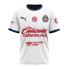 NEW Custom LIGA MX Chivas Guadalajara 2025 Away 3D Shirt S-5XL