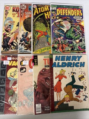 Silver Bronze Age Comic Book Lot of 8 Different Publishers Vintage Lot #20 *S15