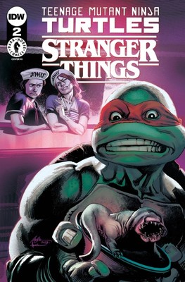 TURTLES TMNT X STRANGER THINGS #2 - 1:100 INCV ALBUQUERQUE VAR