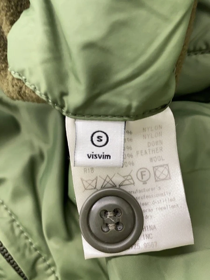 Mens Visvim visvim Bomber S Nylon KHK Solid - Image 4 of 4