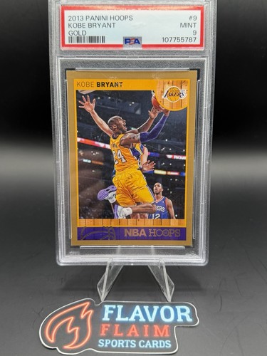 Kobe Bryant [Gold] #9 2013 Panini Hoops card