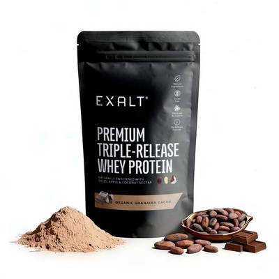 EXALT Nutrition - Whey Protein Pulver - Ghanaian Cacao - 500g (1er Pack) 