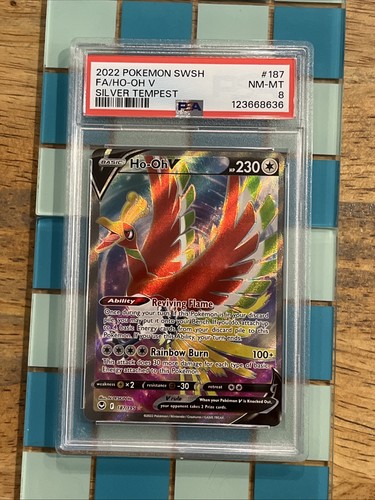 Ho-Oh V graded PSA 8 for sale on eBay