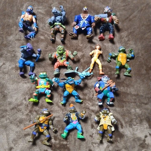 Teenage Mutant Ninja Turtles 80’s 90’s Vintage Action Figures Lot 14 🚨