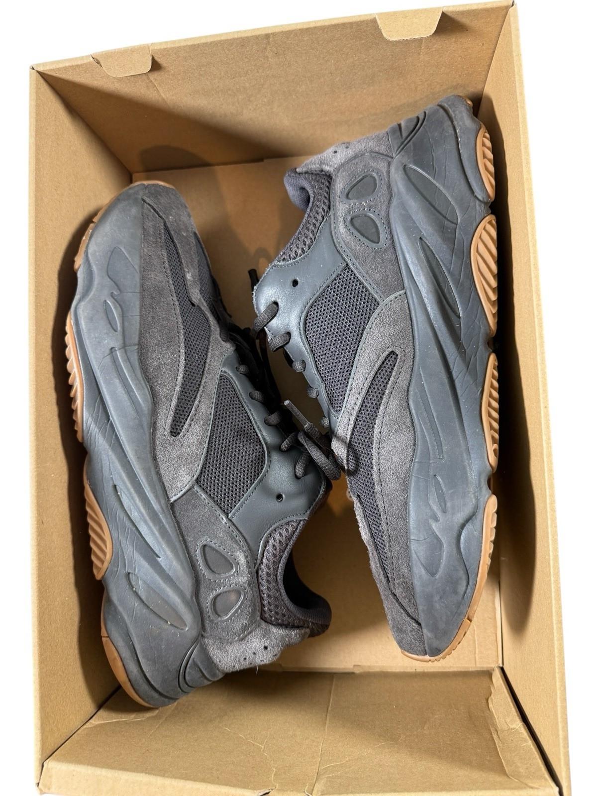 Adidas Yeezy Boost 700 Mens Size 12.5 Utility Black FV5304 With Box thumbnail 9