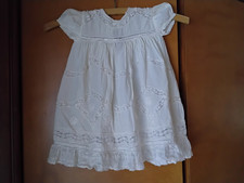 Vintage 1950s Baby Christening Dress, Gown