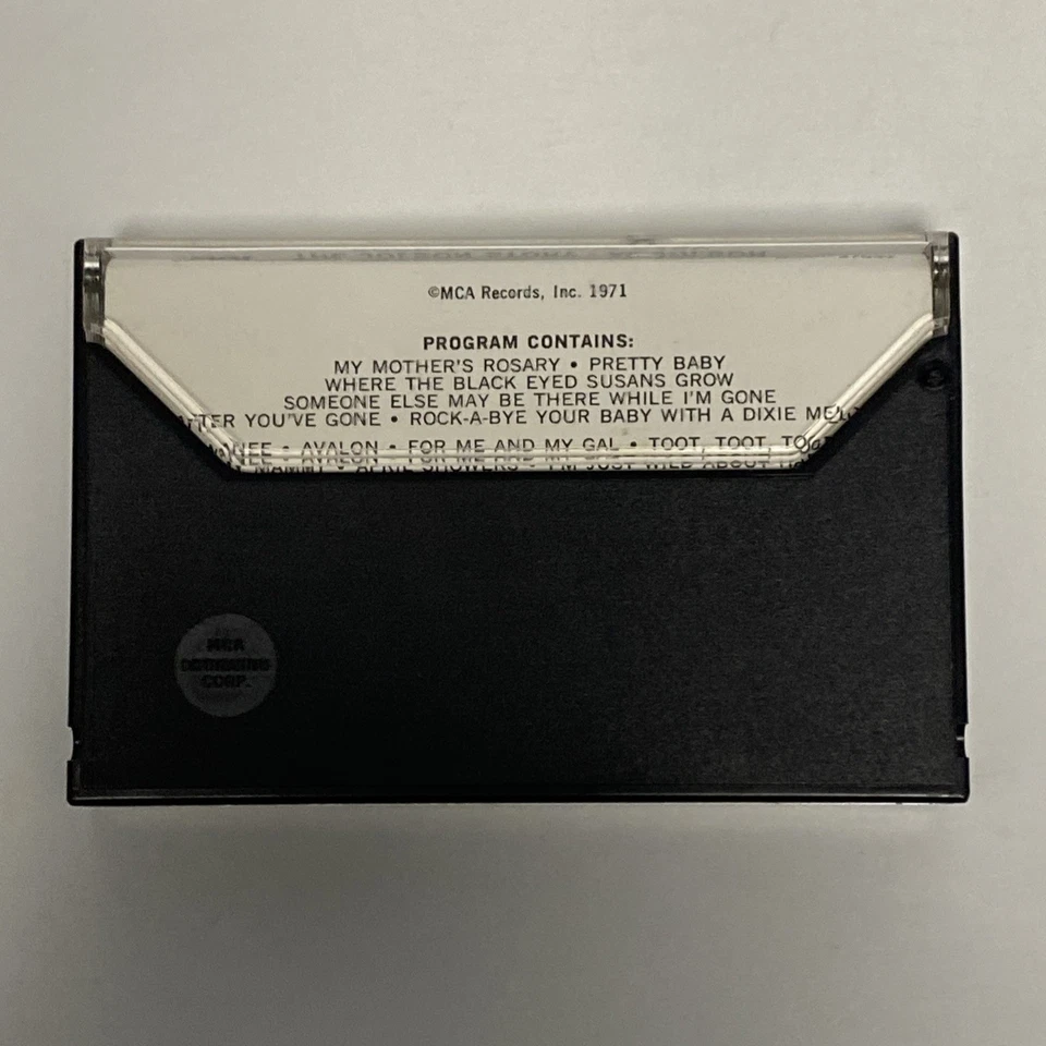 Al Jolson - The Jolson Story Rock-A-Bye Your Baby (1971 Cassette) REAL PICTURES! Foto 2 de 4