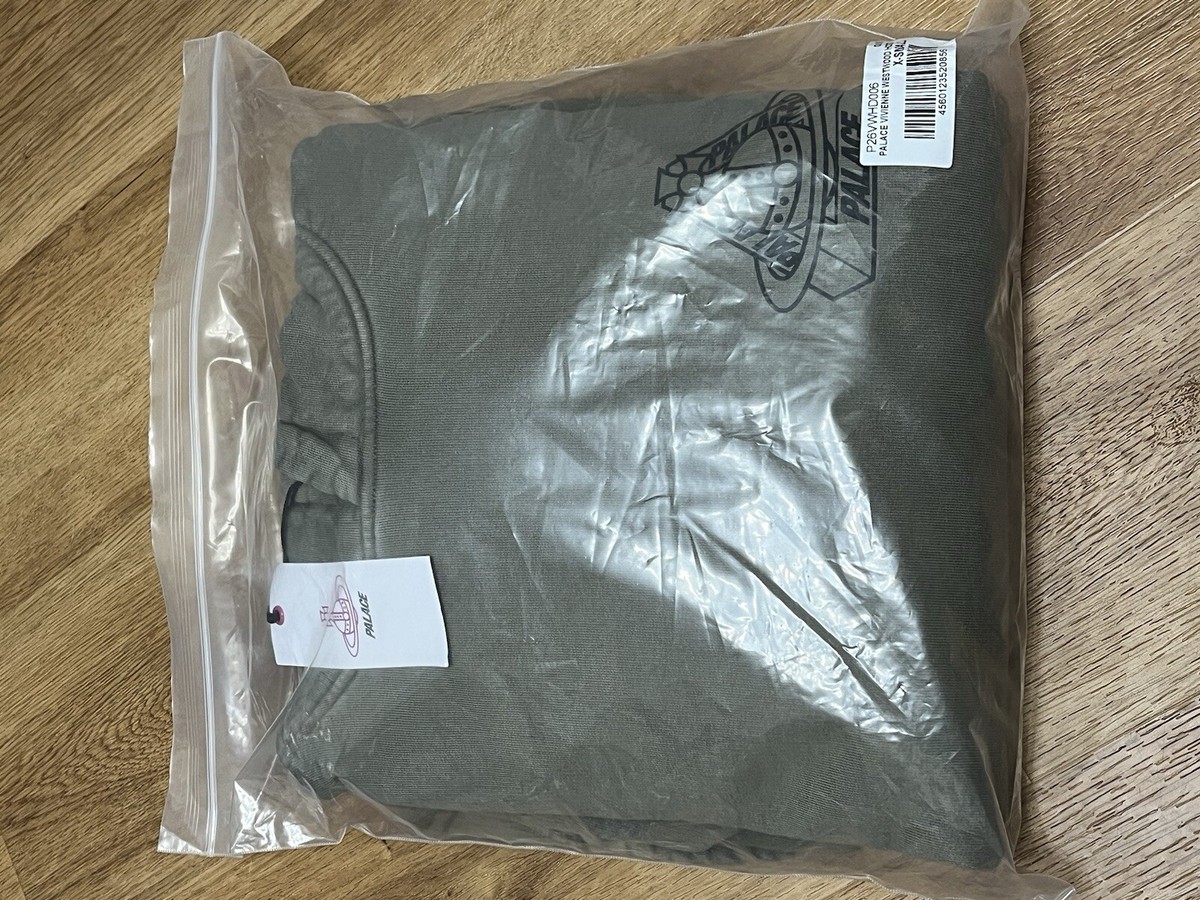 Palace Vivienne Westwood Olive Hoodie Rare Collab XS (Brand Palace Vivienne Westwood Olive Hoodie Rare Collab XS (Brand