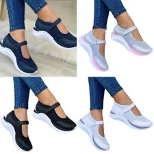 Ladies Summer Womens Walking Orthopedic Slingback Shoes Sandals Casual Loafers