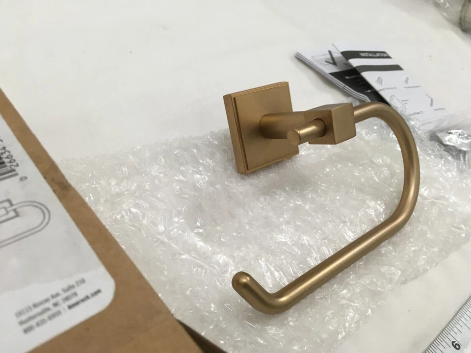 (1) NUEVO Portarollos de Pañuelo Amerock Appoint - BRONCE CHAMPÁN - BH36071CZ (cos) Foto 3 de 4