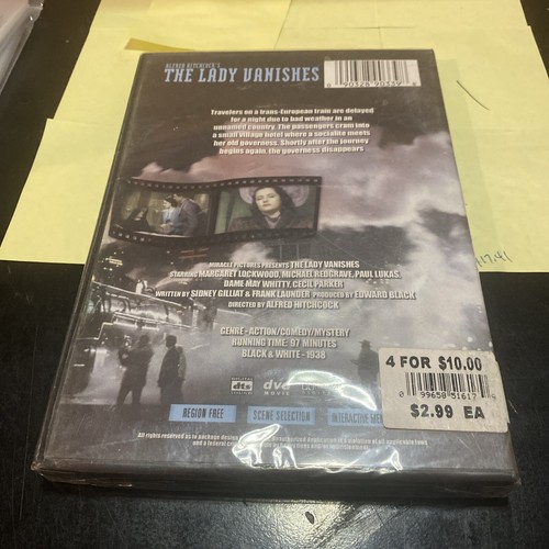 The Lady Vanishes (DVD, BRAND NEW) - Picture 2 of 3