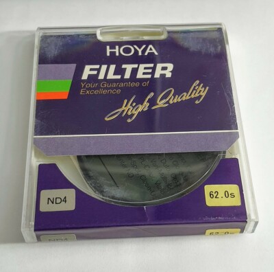 62mm Genuine Hoya ND4 ND 4 Lens filter 62 mm Neutral Density ND4X ND 4X Japan