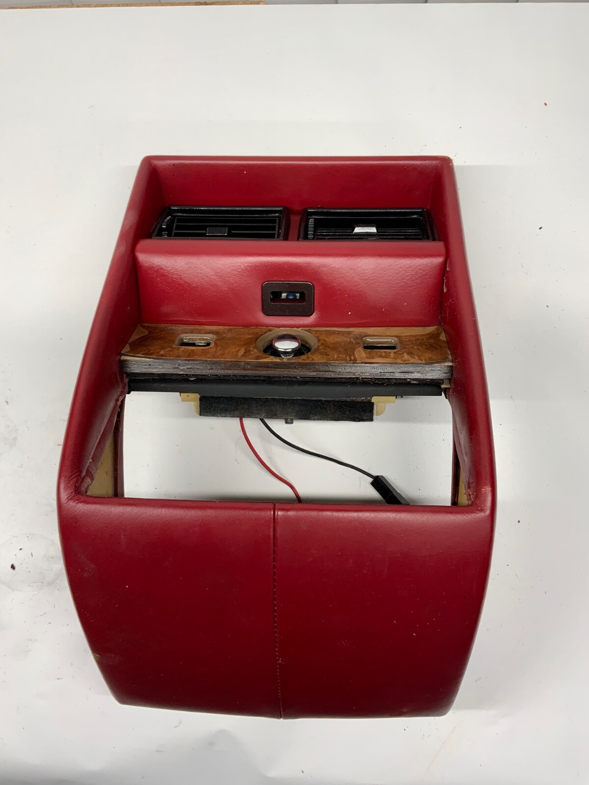 Rolls Royce Bentley Silver Spirit Spur burgundy, red Radio vent center console