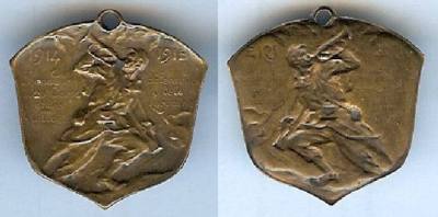 INSIGNE MILITAIRE DE la Grande Guerre 1914 - 1918 EUR 10,00 - FR