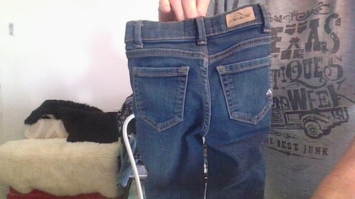 Jordache Super Skinny Girl's Size 5 Slim Dark Wash Adj Waist - Picture 13 of 16