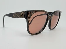 Jean-Louis Scherrer Paris 955 890 Black Gold Vein Sunglasses FRAME ONLY Rare