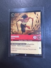 Disney Lorcana - Namaari Nemesis 118/204 - Rise of the Floodborn Super Rare MINT