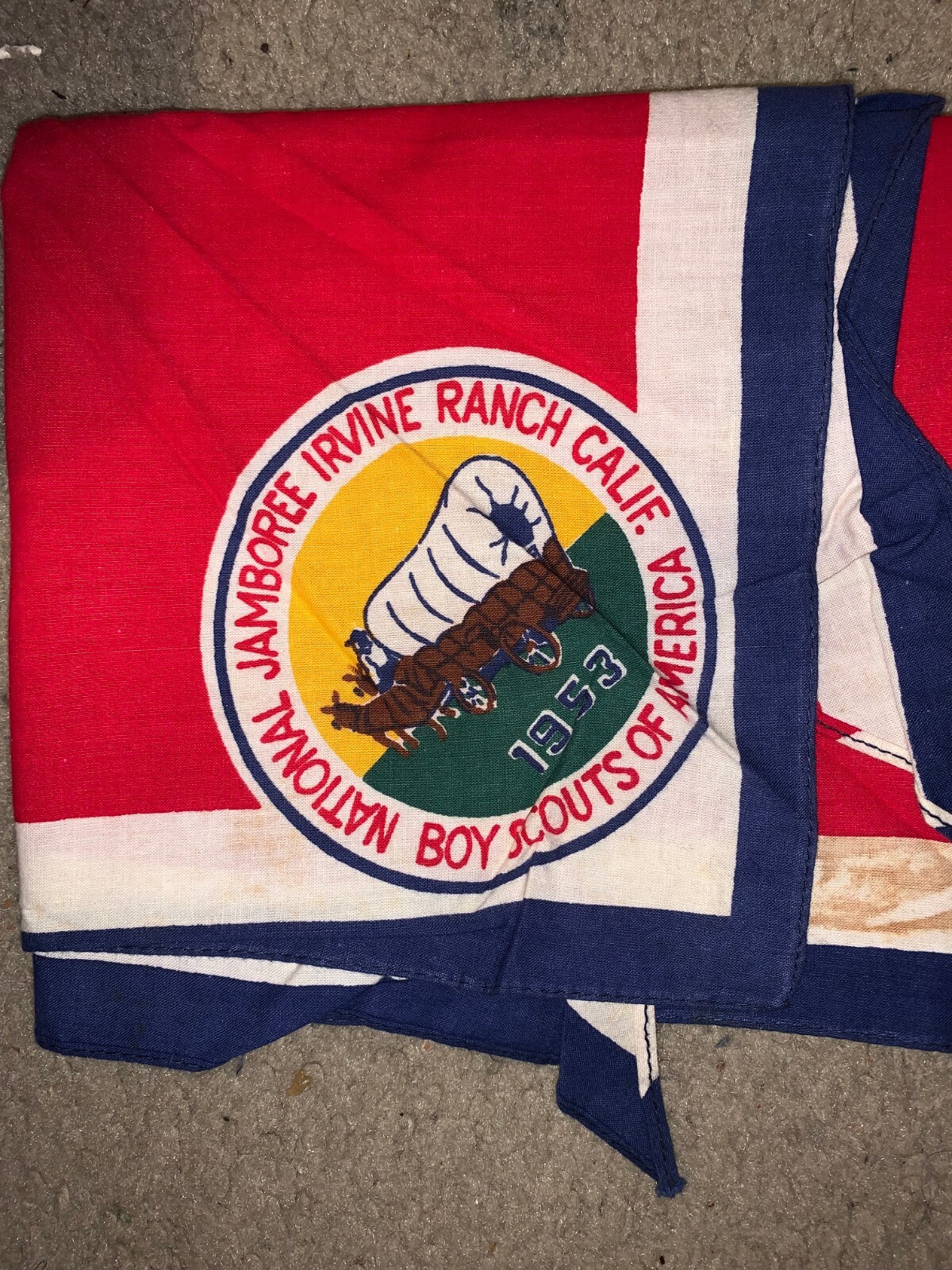 Boy Scout BSA 1953 Irvine Ranch California National Jamboree Uniform