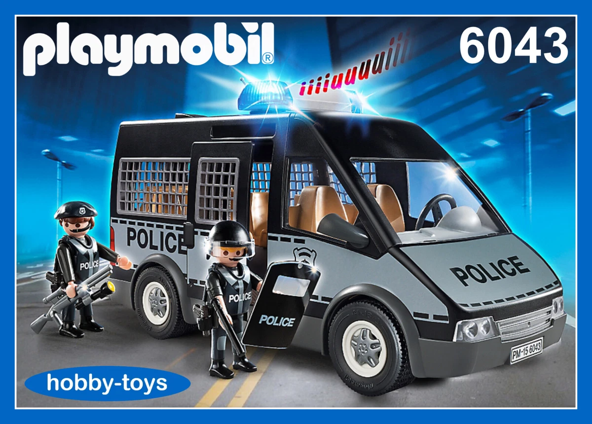 Playmobil police top van 4023