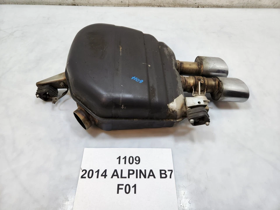 ✅ Silenciador de escape trasero derecho pasajero 11-15 OEM BMW F01 F02 Alpina B7 N63 Foto 2 de 4