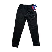 Champion Women's Fleece Pants Joggers Black NWT Size XS