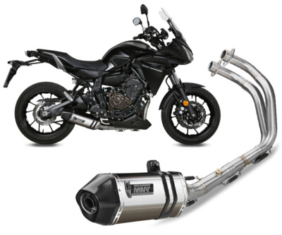 Complete Exhaust Mivv SPEED EDGE Steel for Yamaha Tracer 7 GT 2021 > 2023
