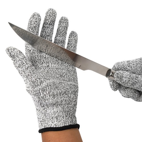 2 Pairs Safety Cut Proof Stab Resistant Stainless Steel Wire Mesh Butcher Gloves - Bild 7 von 16