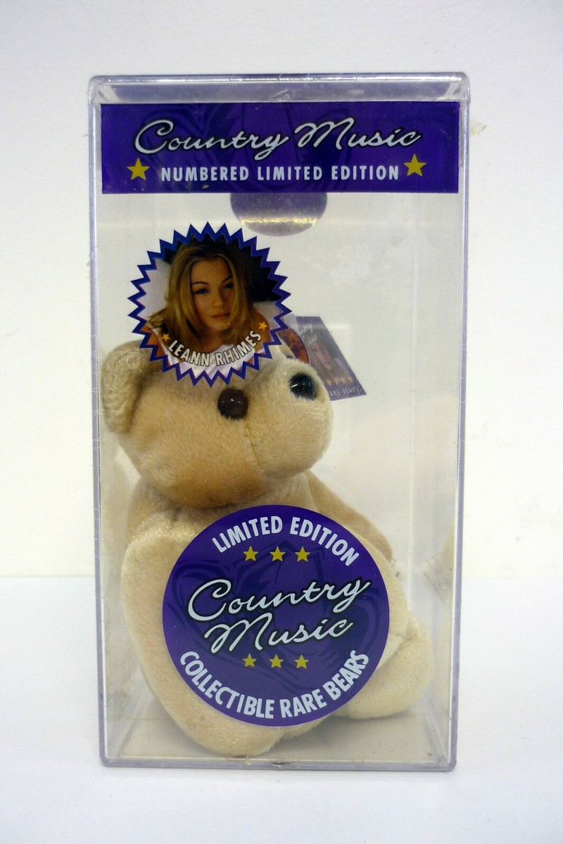 Leann Rimes Country Music Limited Edition Bear Collectible Plush