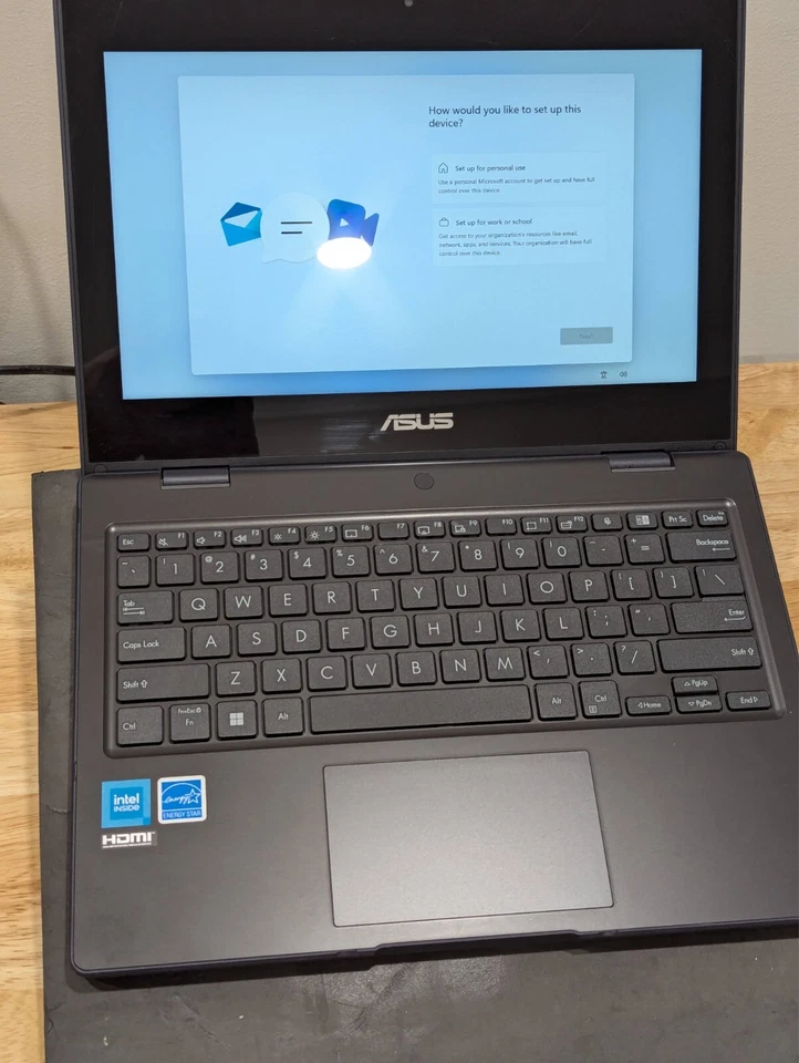 Asus BR1104CGA-YS24T 11.6" Rugged Notebook Intel N-Series N200 8GB RAM 128 SSD - Image 2 of 4