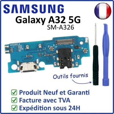 CIRCUIT CONNECTEUR DE CHARGE PRISE USB JACK MICRO DU SAMSUNG GALAXY A32 5G A326