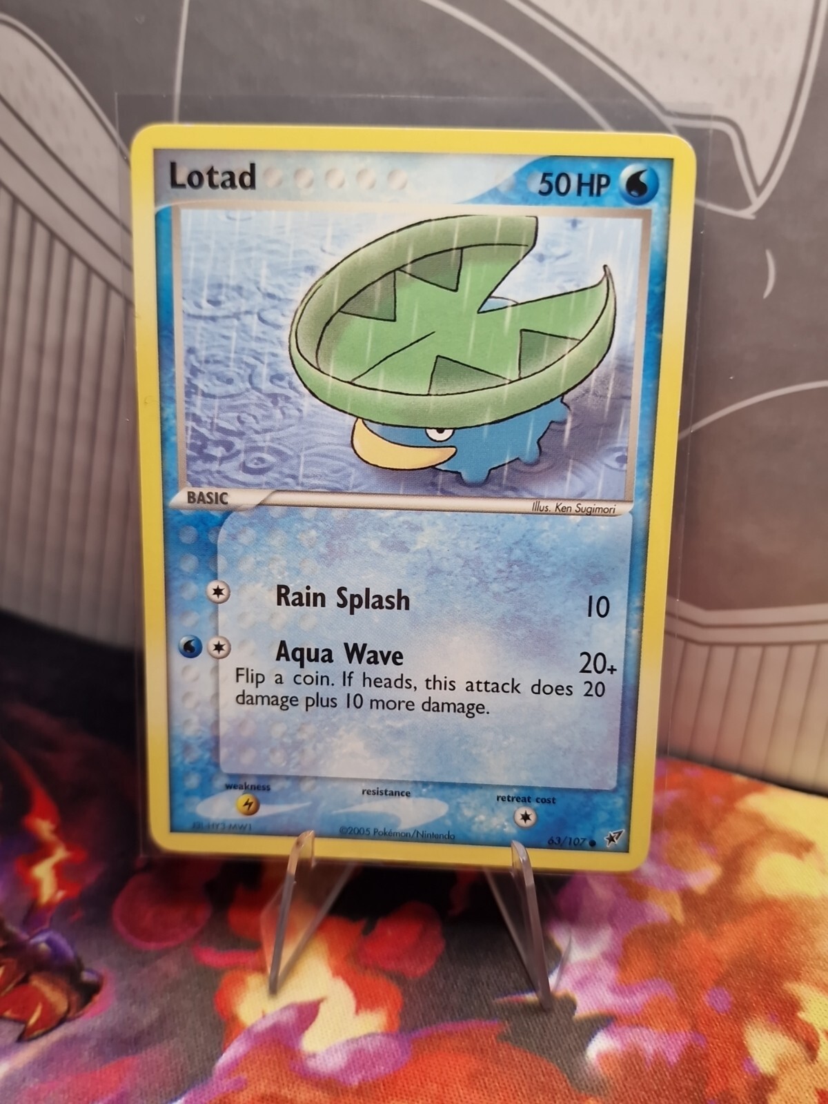 Pokémon TCG Lotad EX Deoxys 63/107 Regular Common
