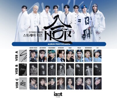 STRAY KIDS - HOP Official Accordion Album Photocards