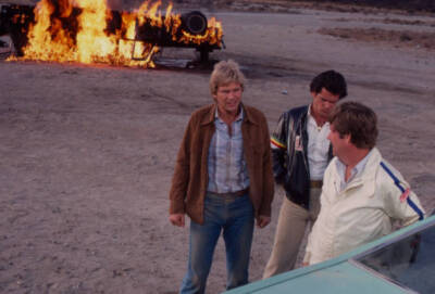Steve Hanks Asher Brauner James Hampton in BAD Cats 1980s TV Old Photo